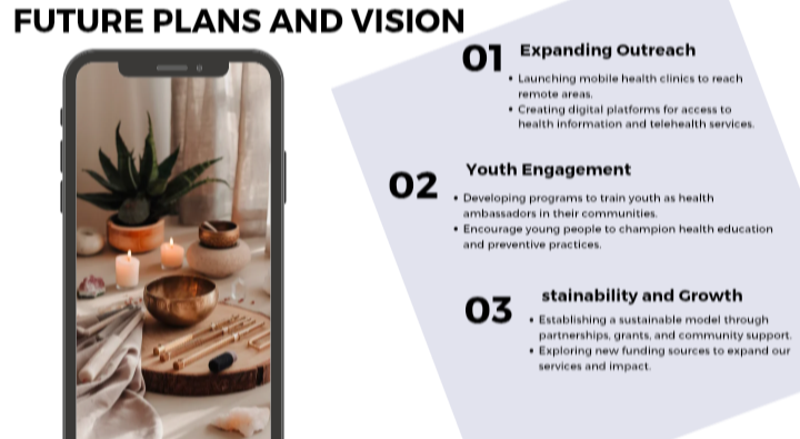 Harmony for Health – Future Plans Slide