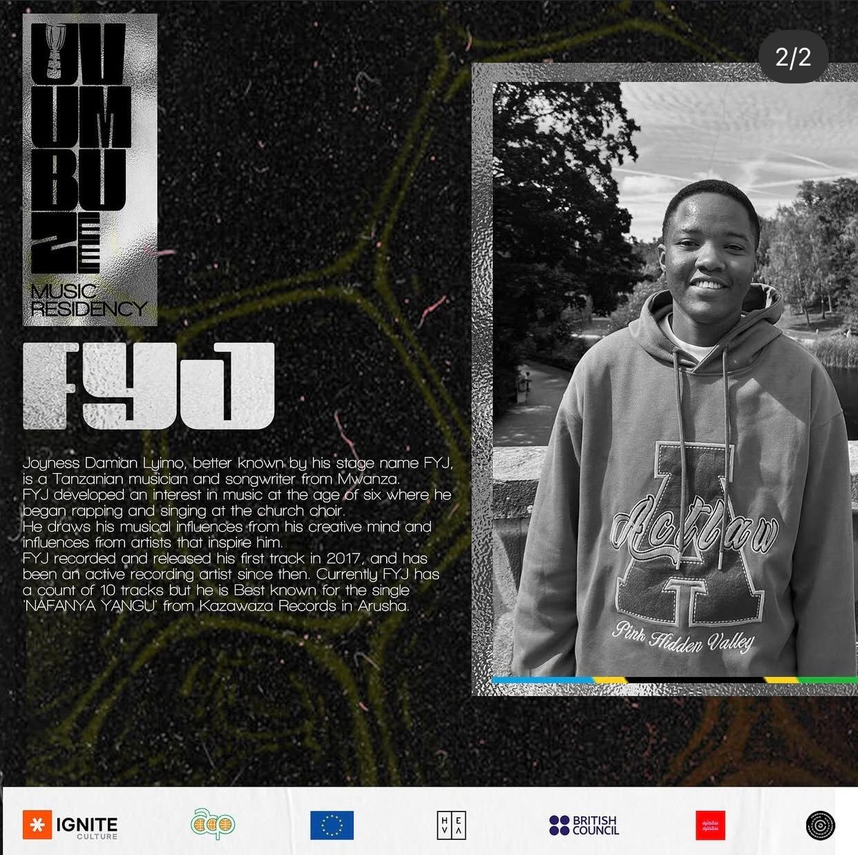 Joe Lyimo — residency moment